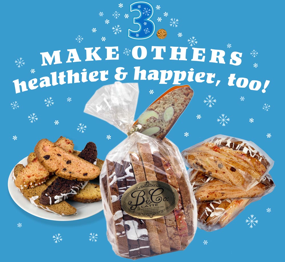3. Make others healthier and happier!