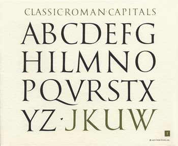 OCH: Classic Roman Capitals