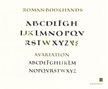 OCH: Roman Book Hands