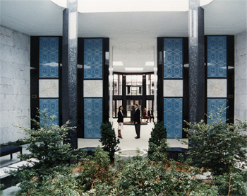 Interior of Pinelawn chapel