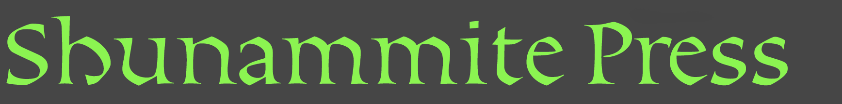 Shunammite Press